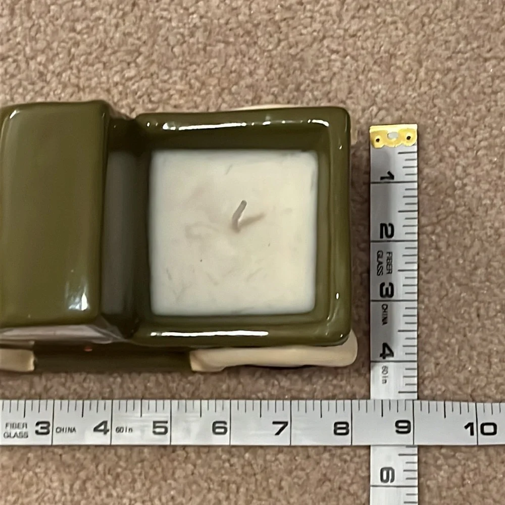 NEW Ceramic Farmhouse/Harvest Truck Candle by Celebrate Together